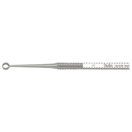 Miltex Heath Chalazion Curette 4-1/4" (109.3Mm), Size 3, One Sharp & One Blunt Edge, 3Mm Diameter, 18-536