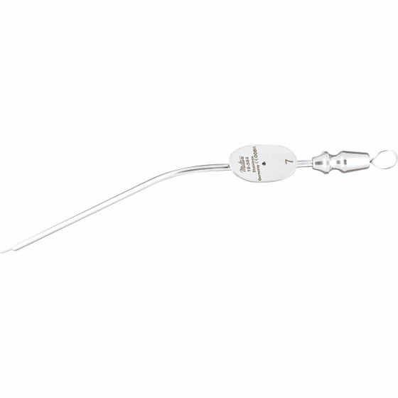 Miltex Baron Suction Tube, 7 French (2.3 Mm), Finger Cut-Off, Working Length 7.5 Cm, 19-584
