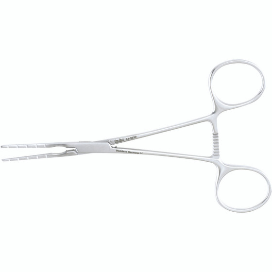 Miltex Cooley Pediatric Vascular Clamp, 5-1/2", Straight Jaws 25 Mm, Straight Shank, 24-3220