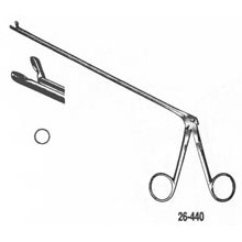 Miltex Oldberg Pituitary Rongeur, 7" (17.8 Cm) Shank, Round Cup Jaws 6 Mm Diameter, 26-440