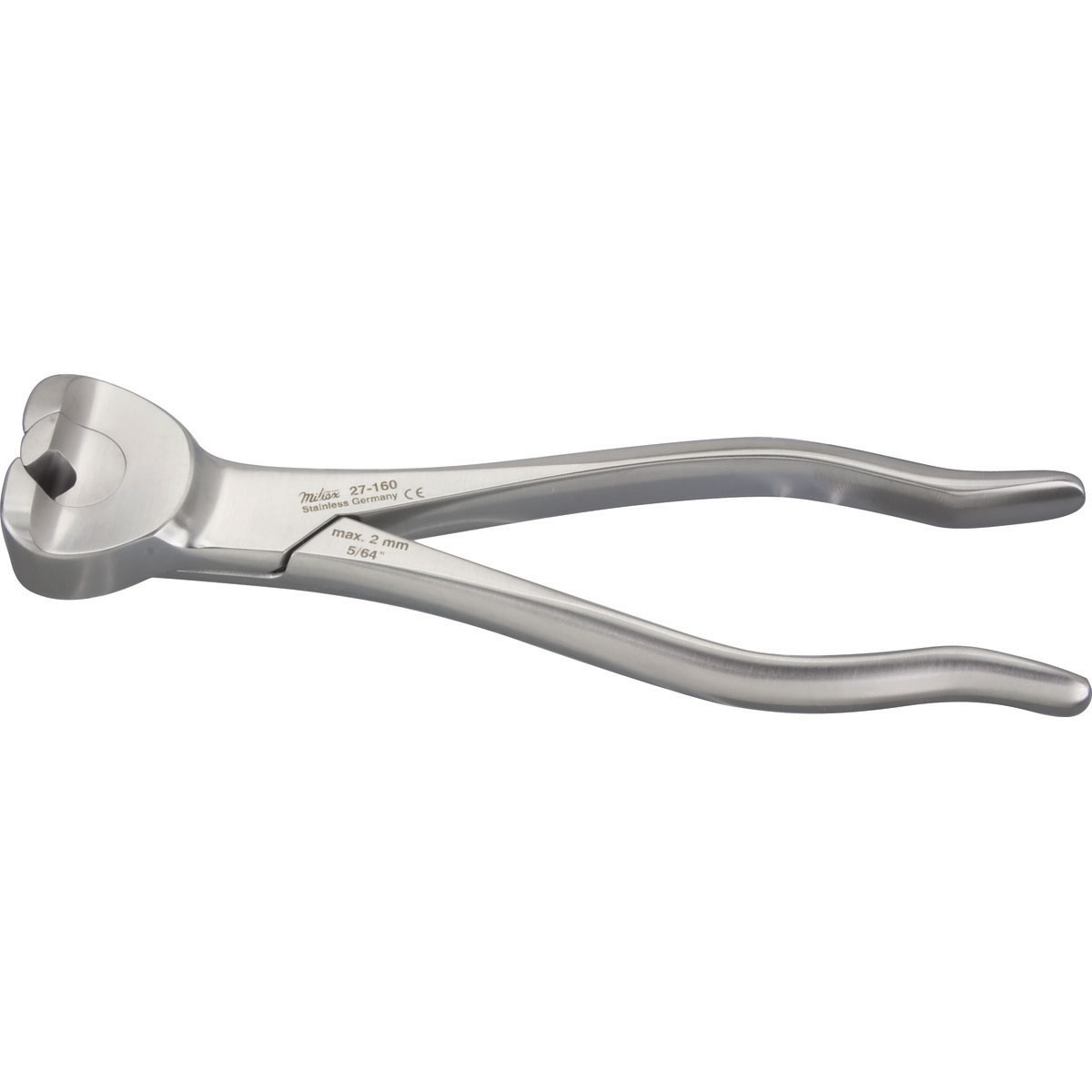 Miltex Diamond Pin & Wire Cutter, 6-1/2" (162Mm), Maximum Capacity 2Mm (5/64") Diameter Wire, Stainless, 27-160