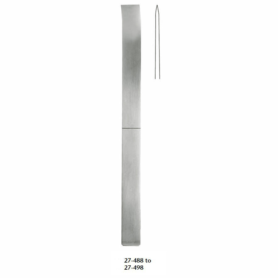 Miltex Lambotte Osteotome, 9" (22.9 Cm), Straight, 32 mm (1-1/4"), 27-496