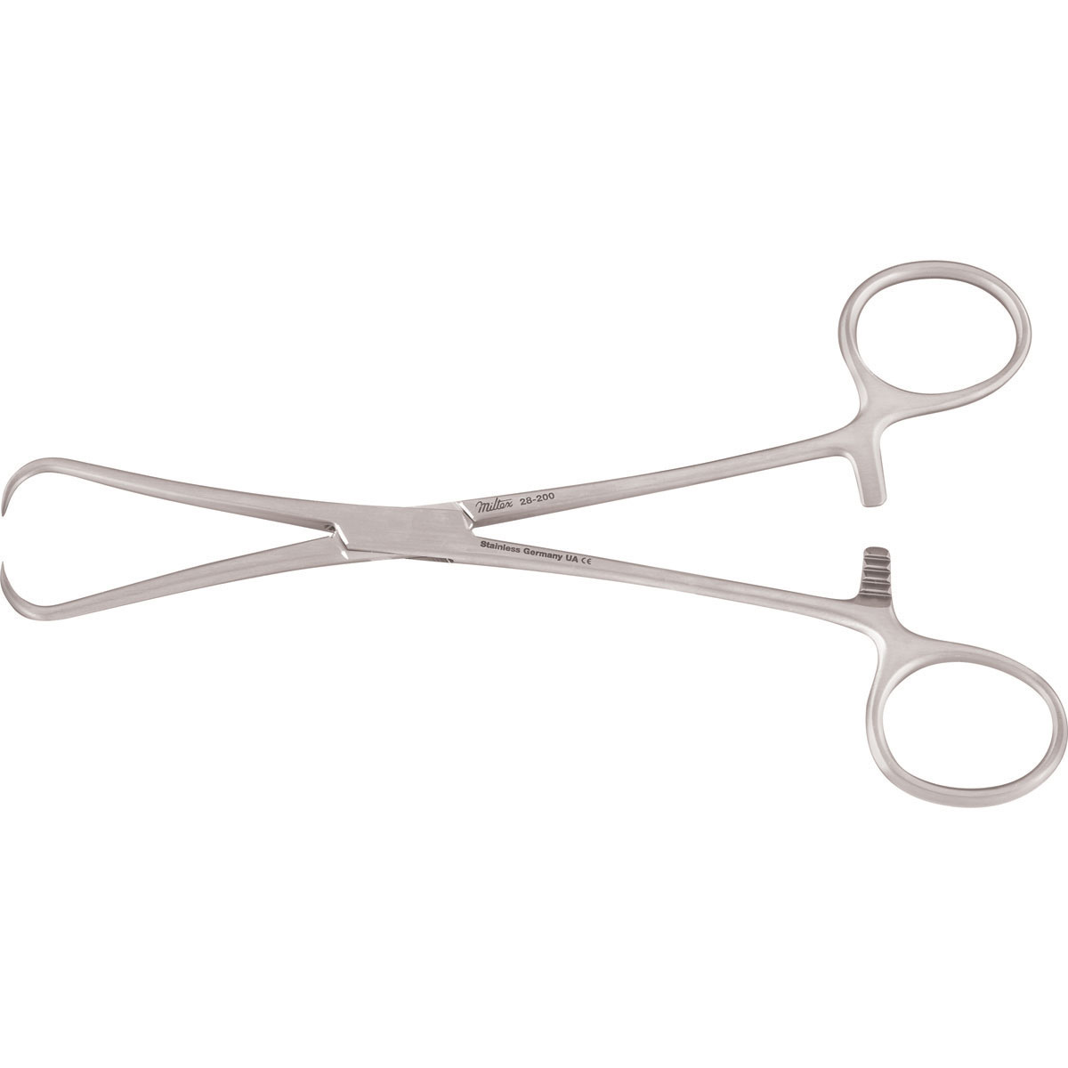 Miltex Ferguson Tenaculum Forceps, 6-3/4" (169mm), Straight Jaws, 28-200