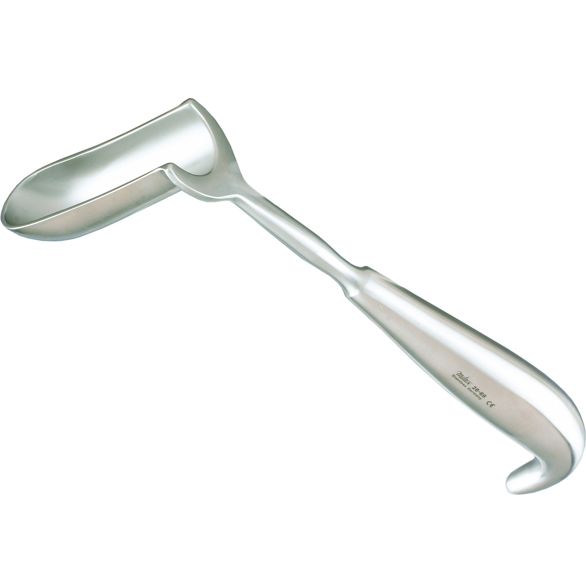 Miltex Hill-Ferguson Retractor, 9-1/2" (240mm), Large Blade, 1-1/8" (28mm) Deep X 2-3/4" (70mm), Wide, 28-69