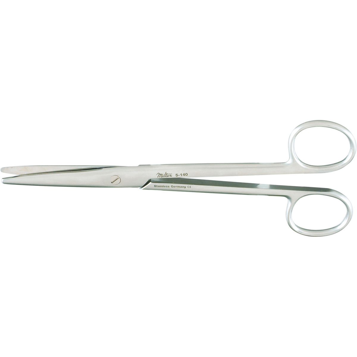Miltex Mayo Dissecting Scissors, 6-3/4" (17.1Cm), Straight, Rounded Blades, 5-140