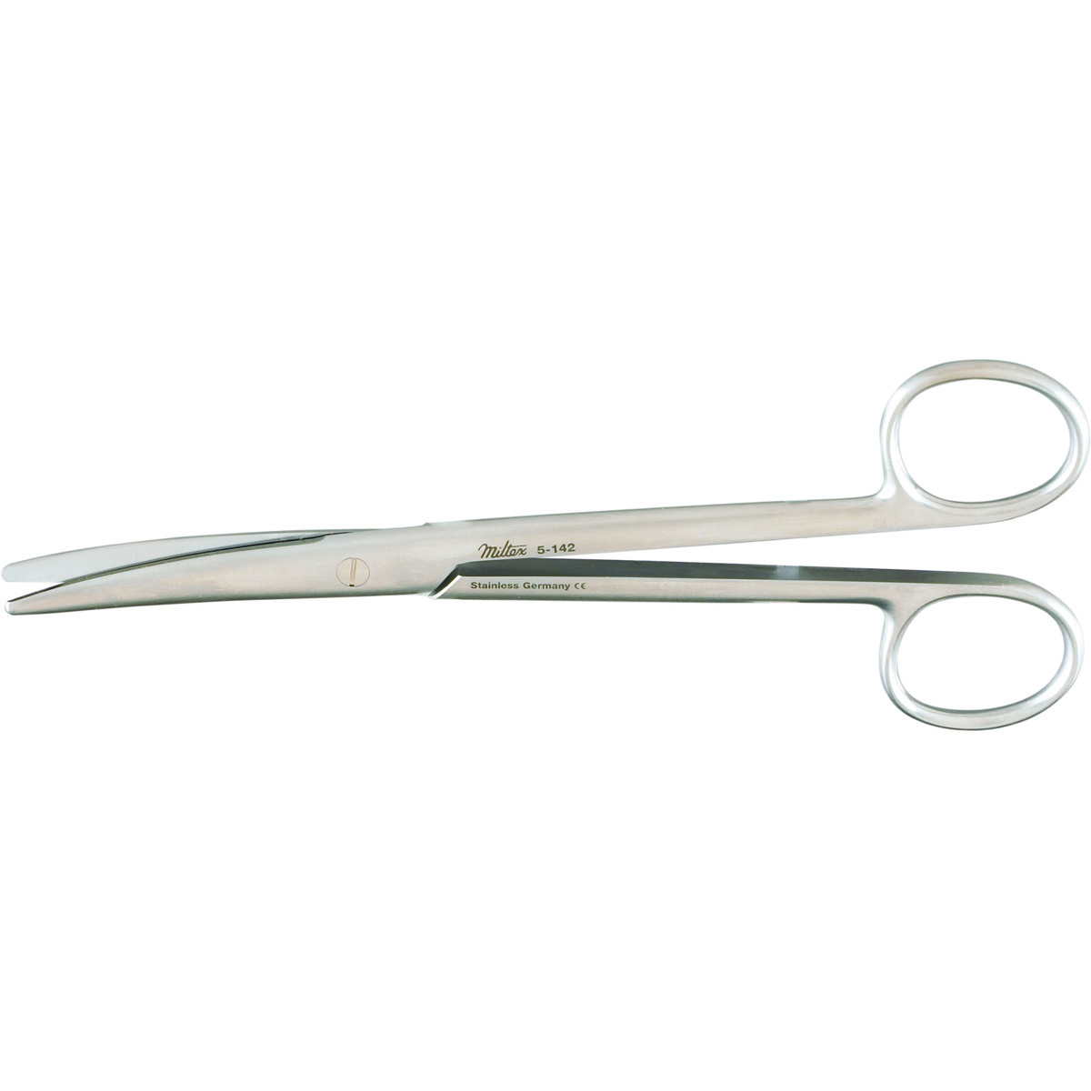 Miltex Mayo Dissecting Scissors, 6-3/4" (169Mm), Curved, Rounded Blades, 5-142