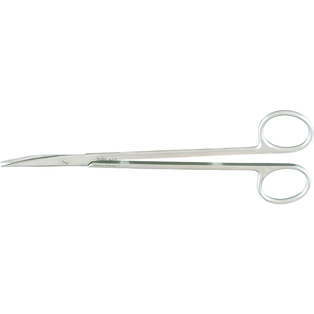 Miltex Reynolds Dissecting Scissors, 7" (178Mm), Curved, Tenotomy Dissecting Tips, One Serrated Blade, 5-178