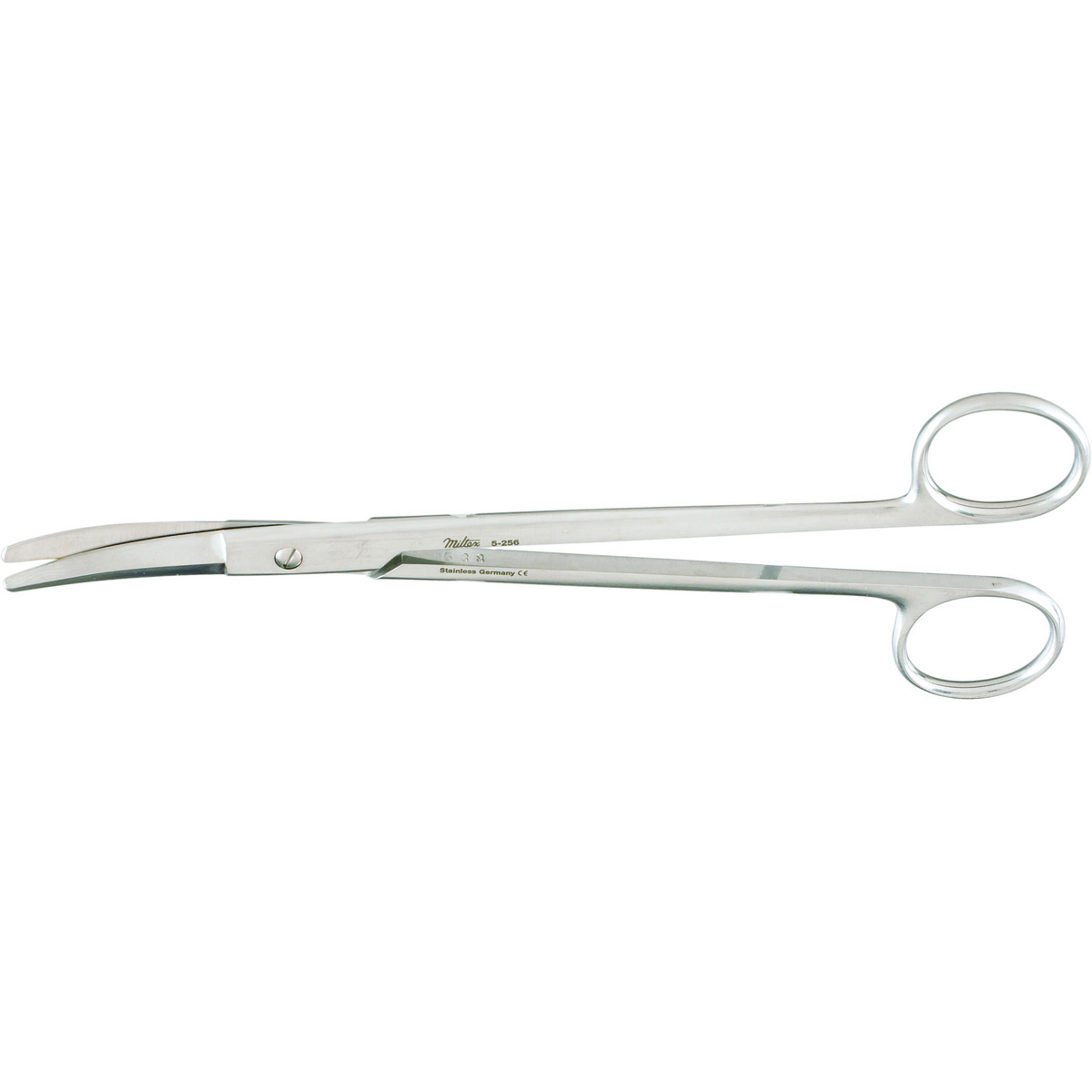 Miltex Boettcher Dissecting Scissors, 7-1/4" (185mm), Double Edged, Curved, 5-256