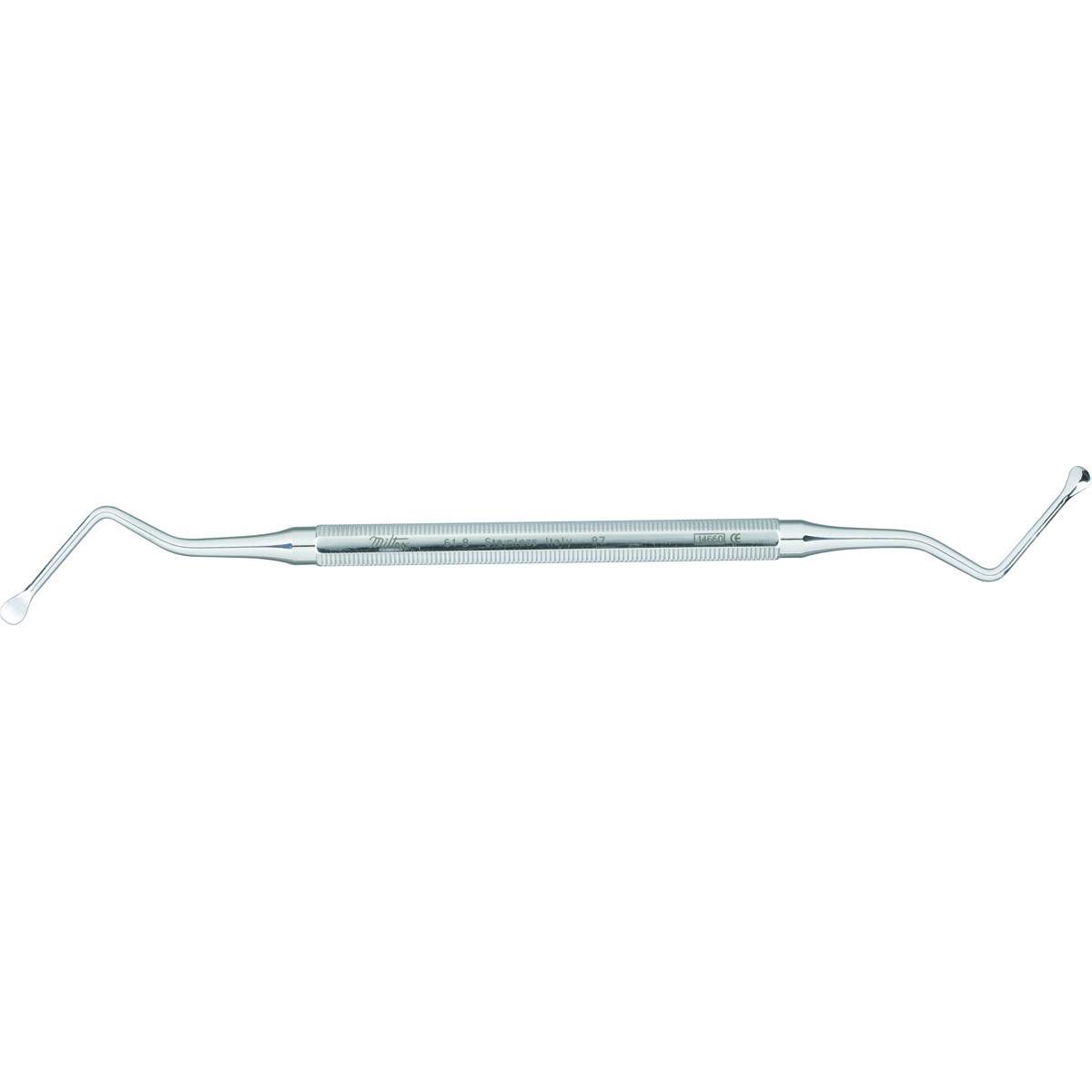 Miltex No. 87 Lucas Curette, Angular, Large, 61-8