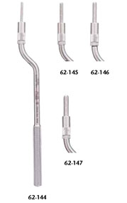 Osteotome With Stop 6-1/4, Convex,Curved, 2mm Wide, 62-144