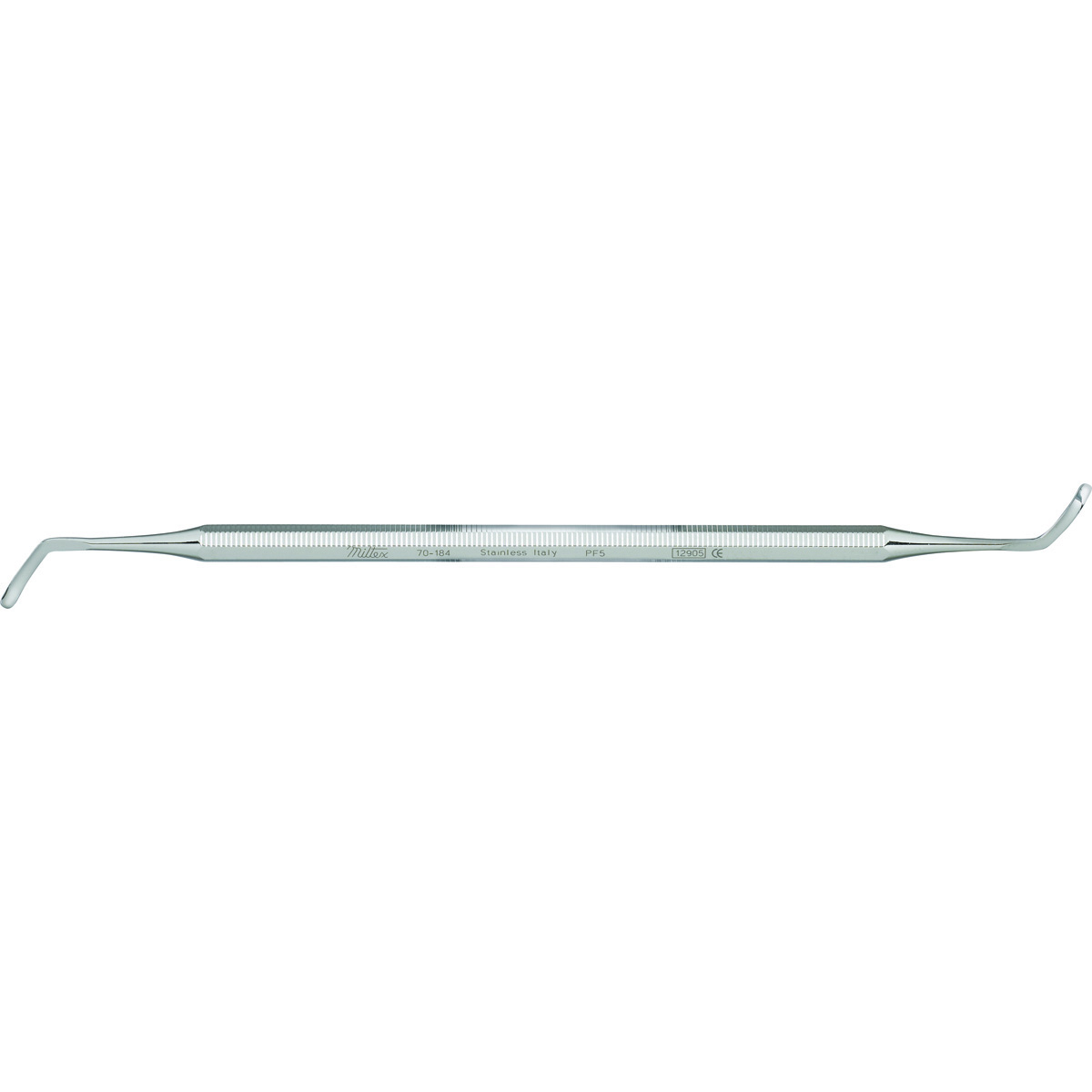 Dental Plastic Filling Instrument, 6-1/2" (164.5mm), No. 5, Double-Ended, Octagonal Handle, 70-184