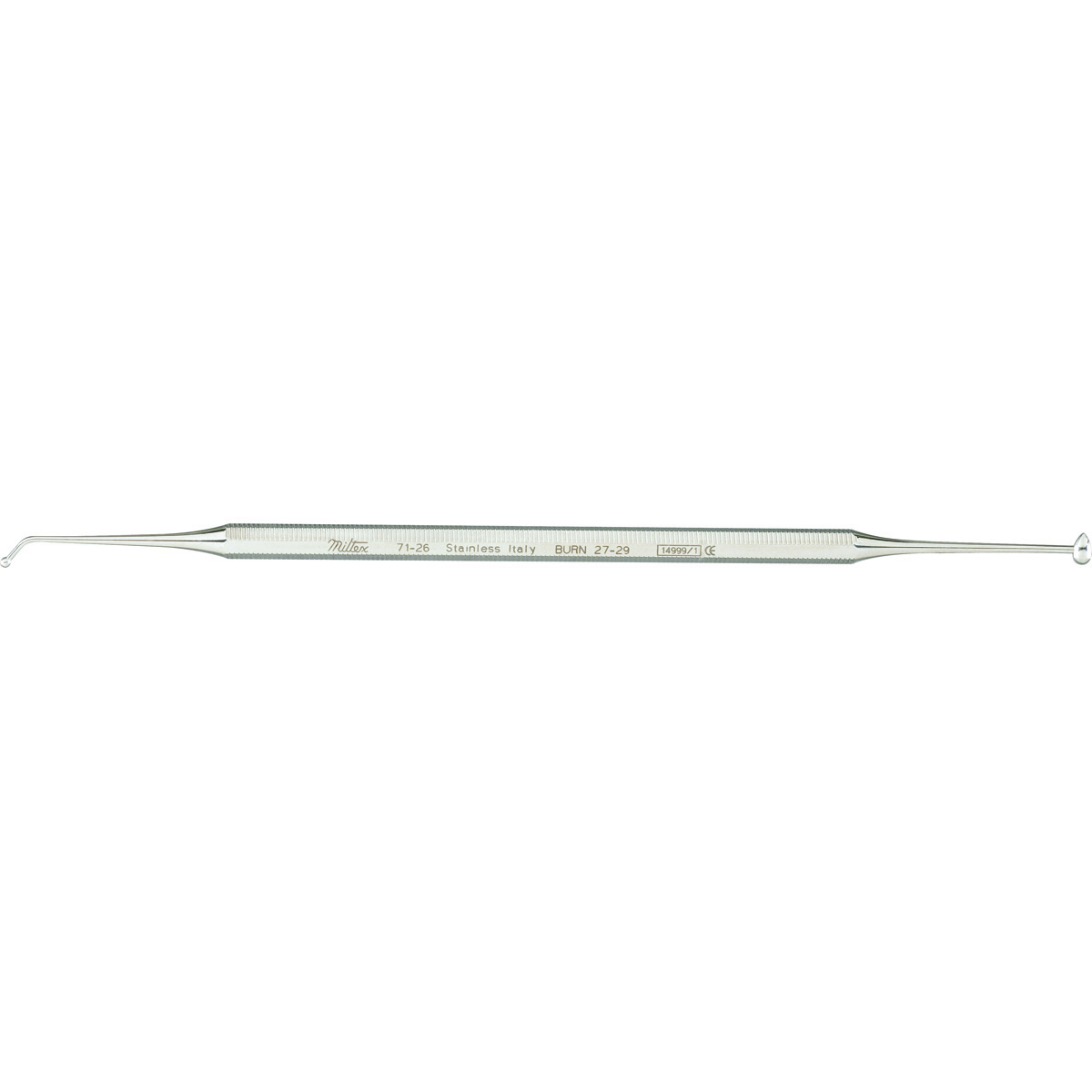 Dental Burnisher, Octagonal, 27-29, Double End, 71-26