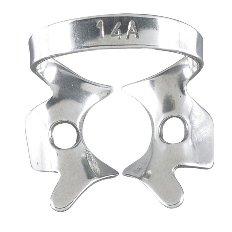 Miltex Dental Dam Clamp, Molars, Style 14A.