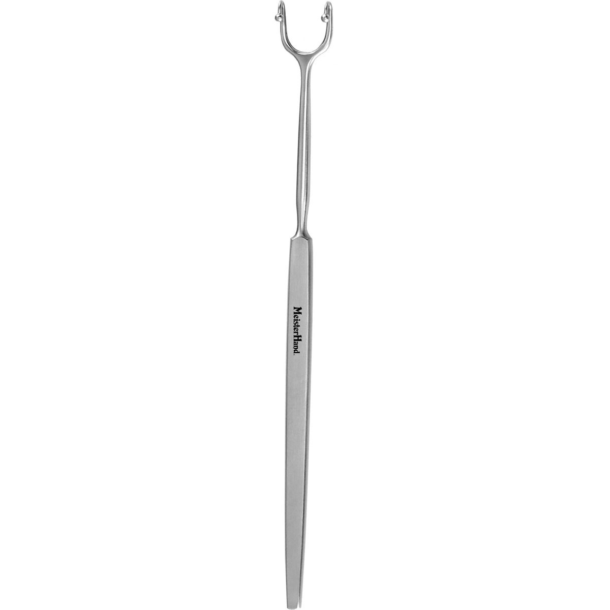 Meisterhand Fomon Retractor, 6-1/2" (16.5 cm), Two Prongs With Ball Tips, 11 mm Wide, MH21-148