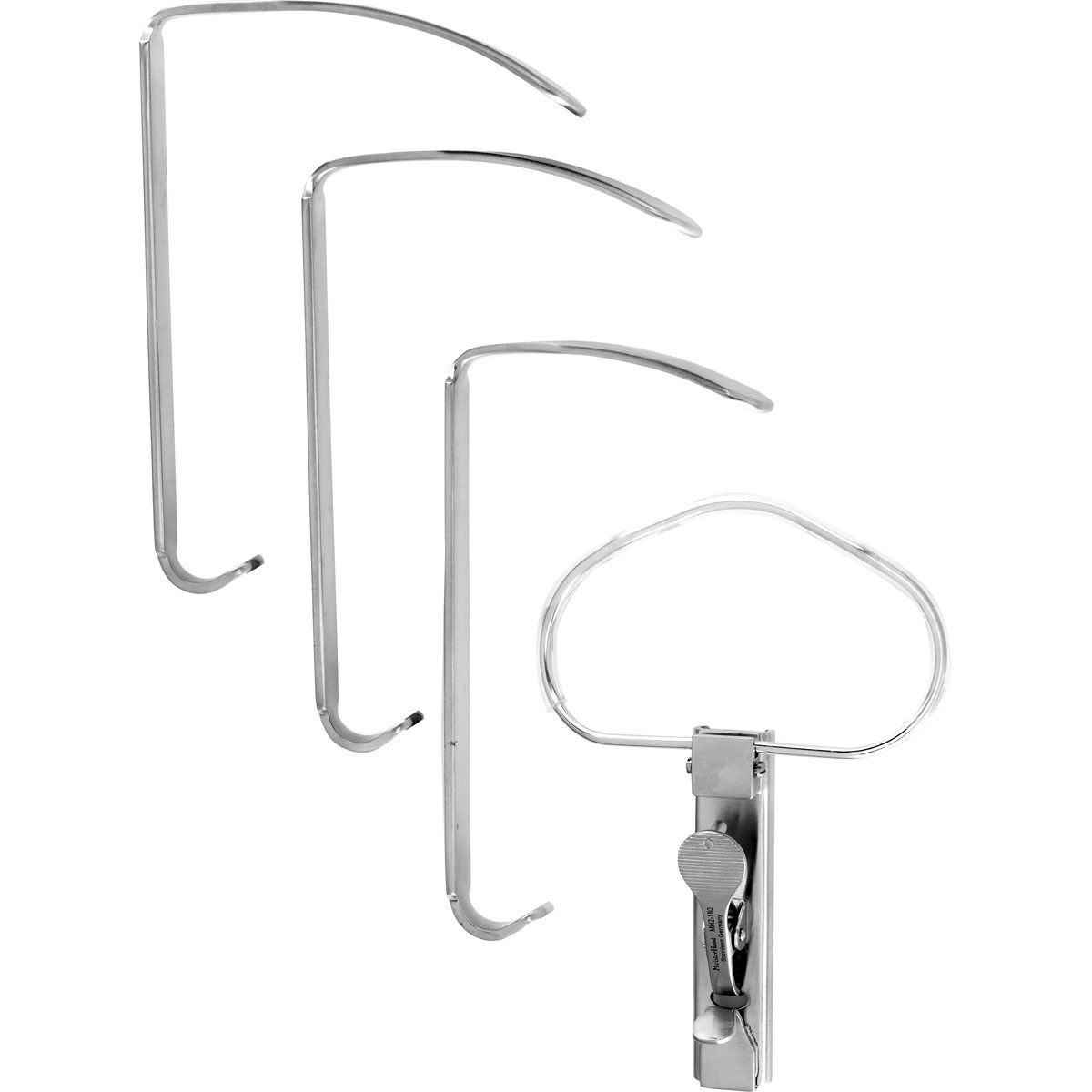 Meisterhand Mcivor Mouth Gag, 5-3/4" (14.6 cm), With 3 Tongue Blades, MH2-180