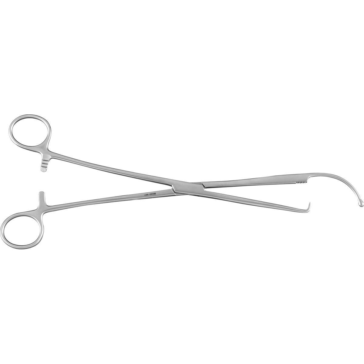 Meisterhand Hulka Tenaculum Forceps 11" (27.9cm) With 3.5 mm Probe, MH30-967