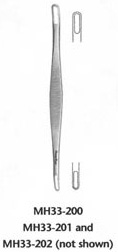 Meisterhand Schamberg Comedone Extractor, 3-3/4" (96.5mm), With Square Loop Ends, MH33-200