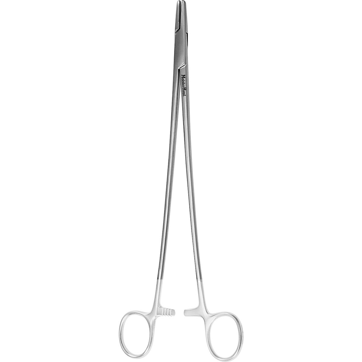 Meisterhand Mayo-Hegar (Masson) Needle Holder, 10-1/2" (267mm), Tungsten Carbide, MH8-130TC