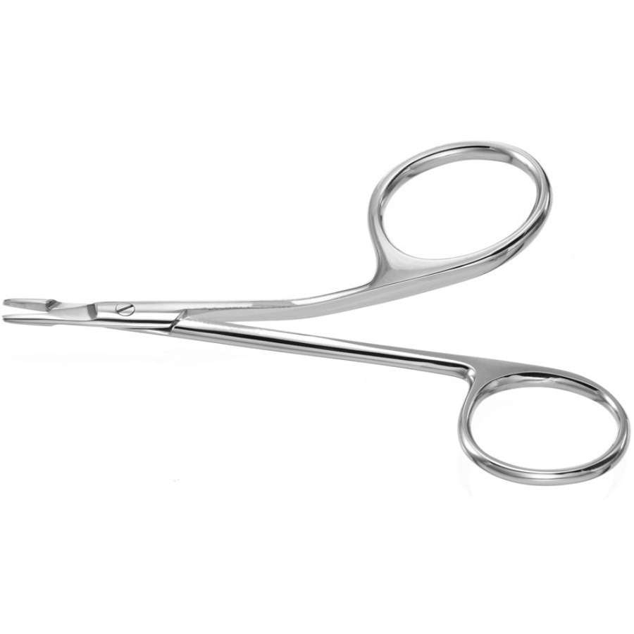 Padgett Foster Scissors & Needle Holder, 4-1/8" (106mm), Straight, PM-0438