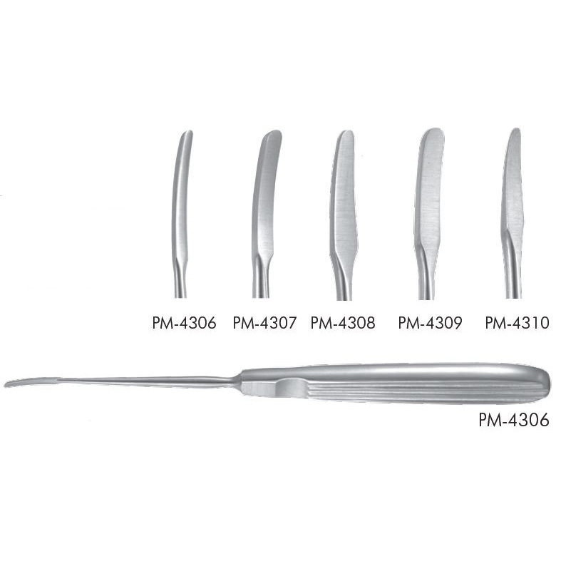 Padgett Joseph Periosteal Elevator, No. 2, Length= 6-3/4" (173mm), Width= 3 mm, PM-4307