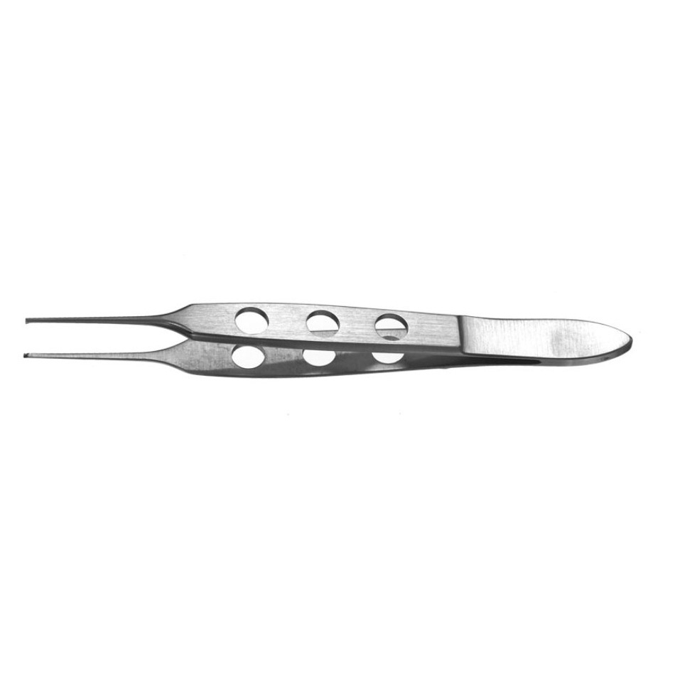 Padgett Bishop-Harmon Iris Tissue Forceps, 3-3/8" (85mm), 0.4mm Wide, 1X2 Teeth, PM-4793