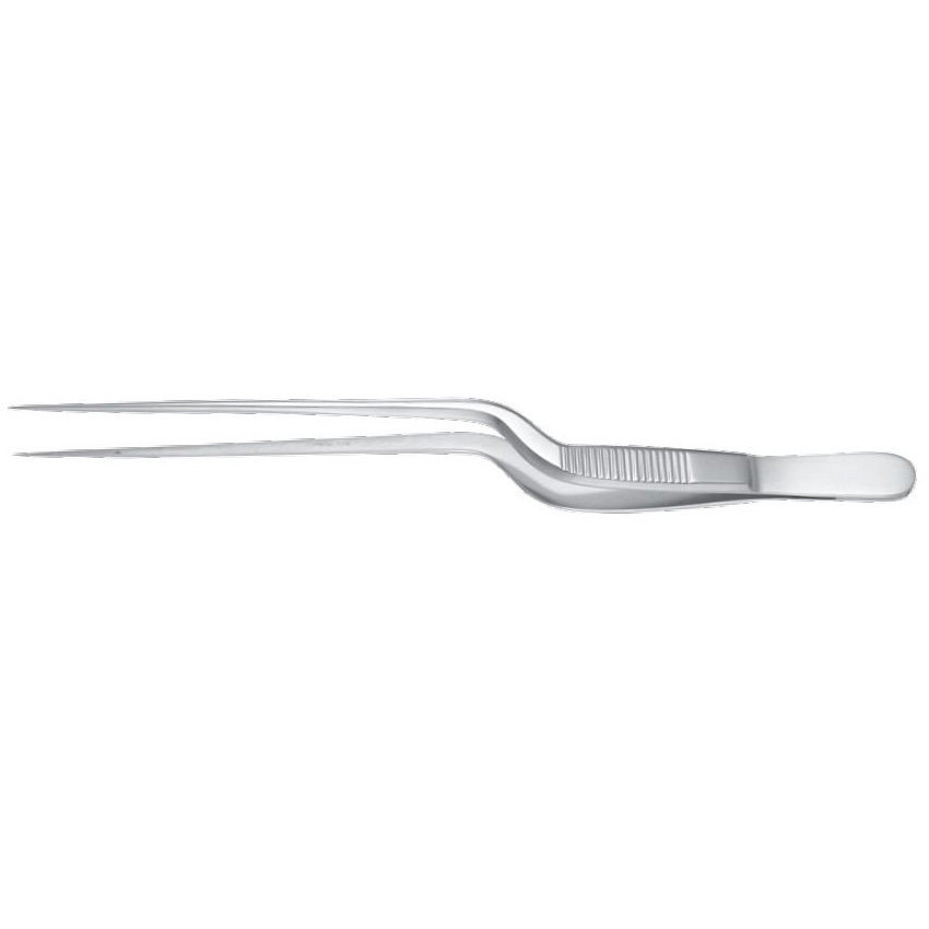 Padgett Jacobson Bayonet Forceps, Needle Point, Length= 6-1/4" (159 mm), PM-4959