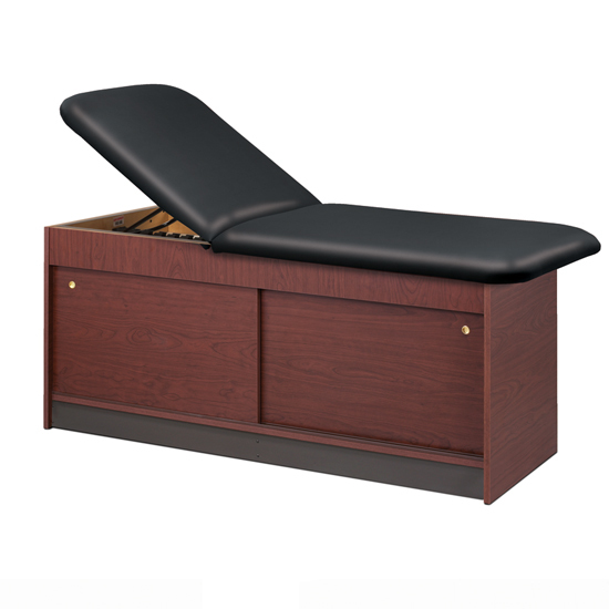 Treatment Table, Cabinet Syle with Sliding Doors