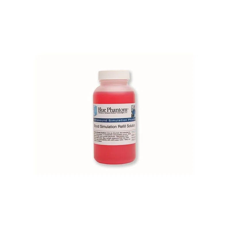 Blue Phantom Red Ultrasound Refill Fluid, 235 Ml, BRS180-RED-235M
