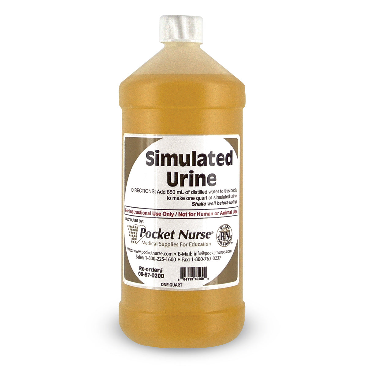 Simulated Urine - Quart, PN01037