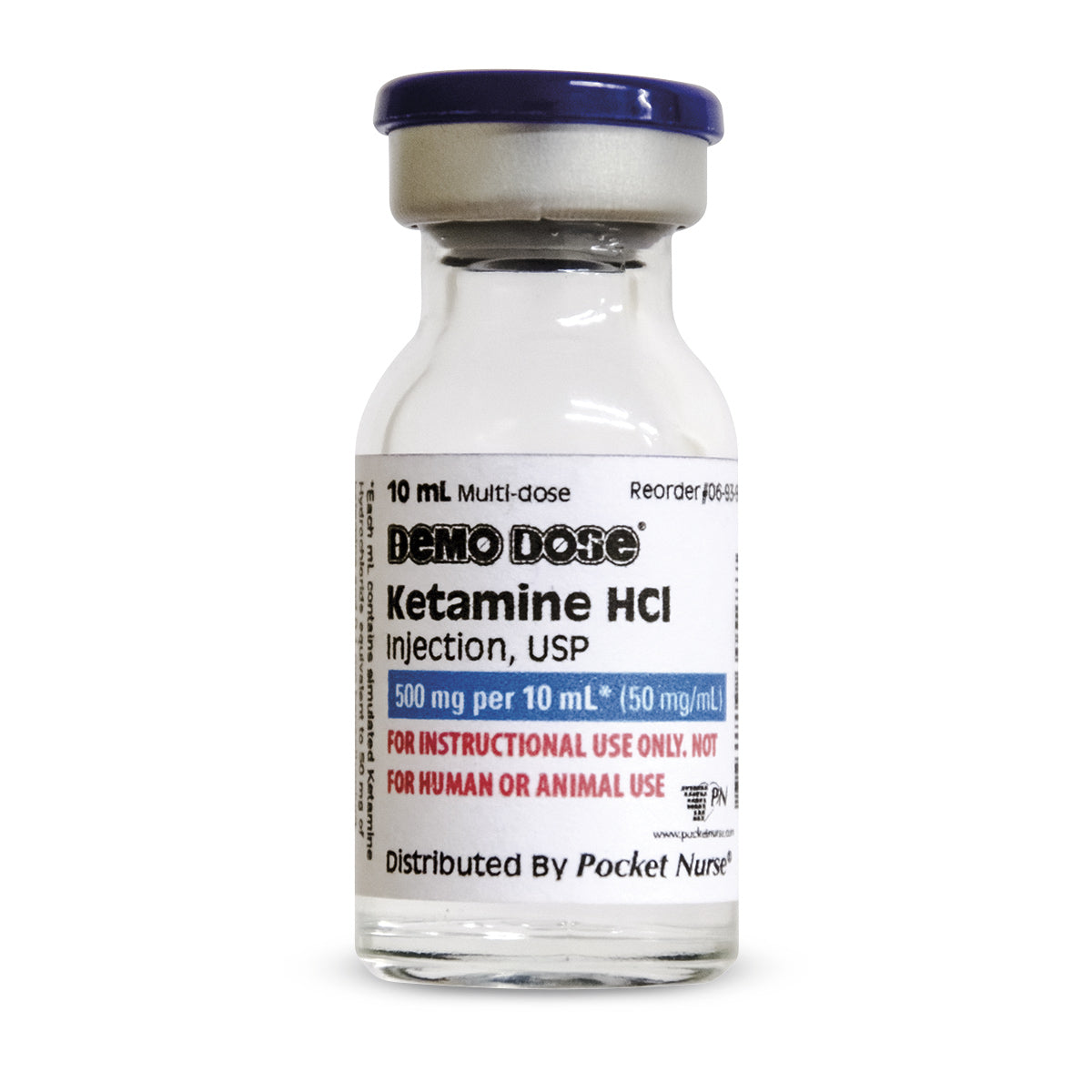 Demo Dose Ketamine Hcl Injection - 10 Ml, PN01060