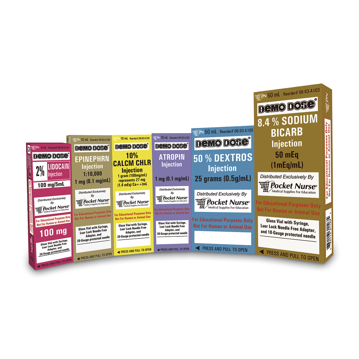 Demo Dose Simulated Emergency Medication - Dextros - 50 Ml, PN01176