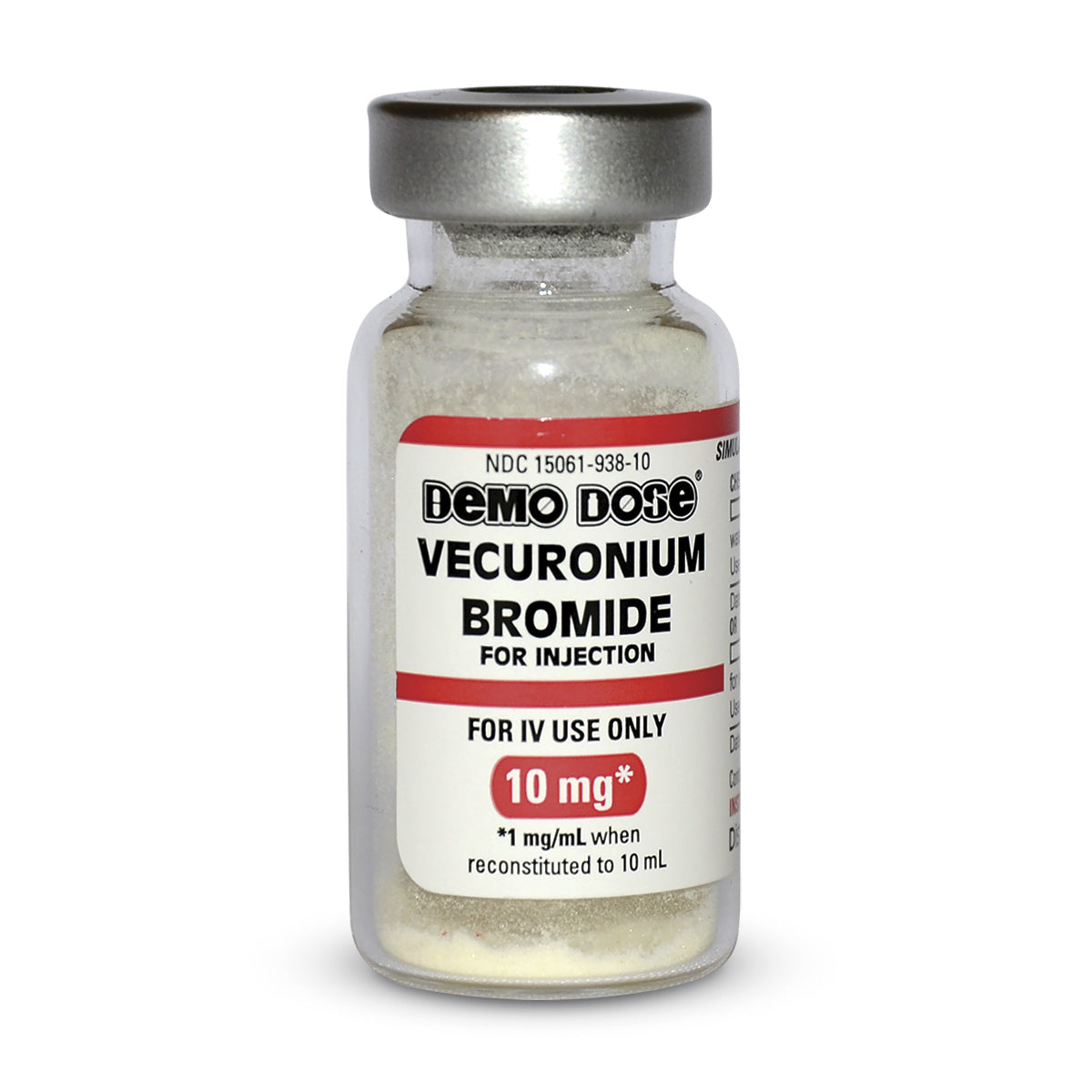 Demo Dose Vecuronium Bromide - 10 Ml, PN01251