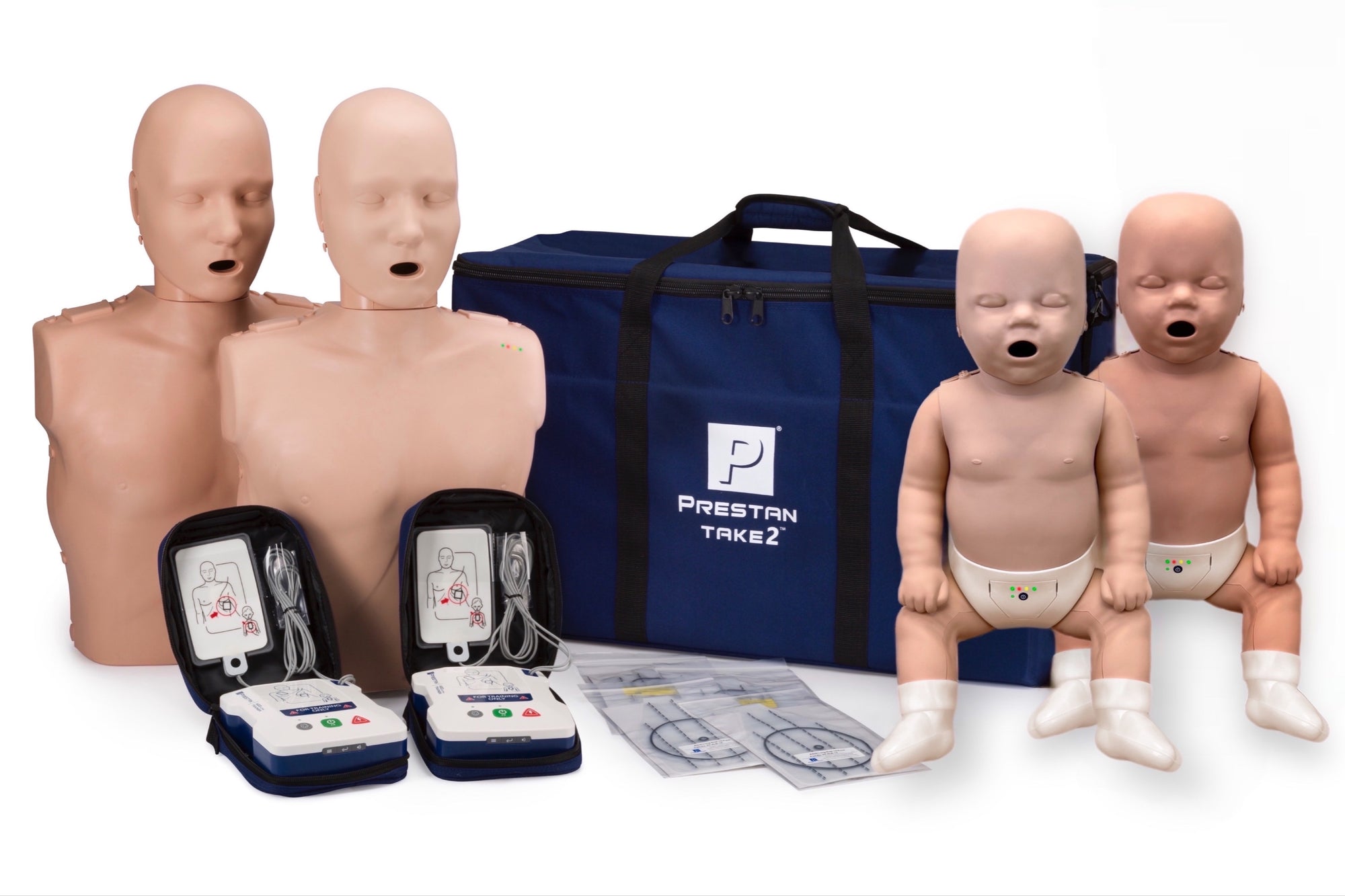 Prestan Take2 Kit With Cpr Feedback (Medium Skin) - English/Spanish, PR00018M