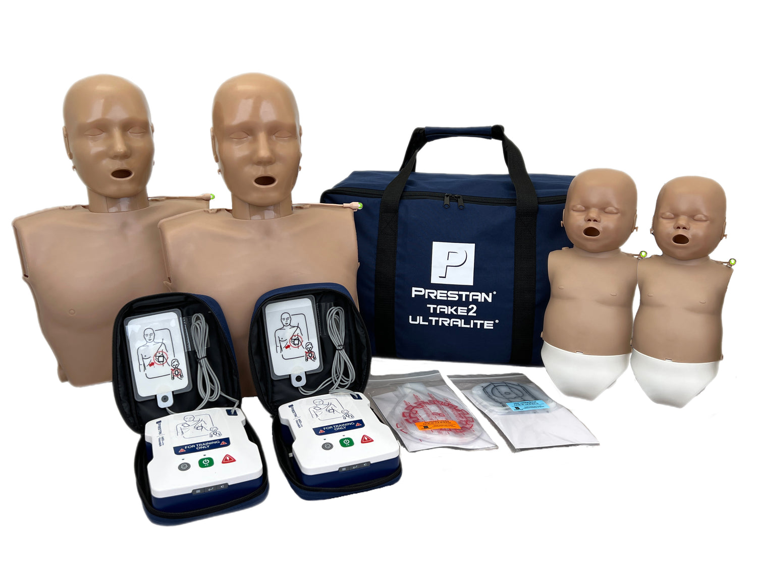 Prestan Take2 Ultralite Kit With Cpr Feedback (Medium Skin) - English/Spanish Languages, PR00046M