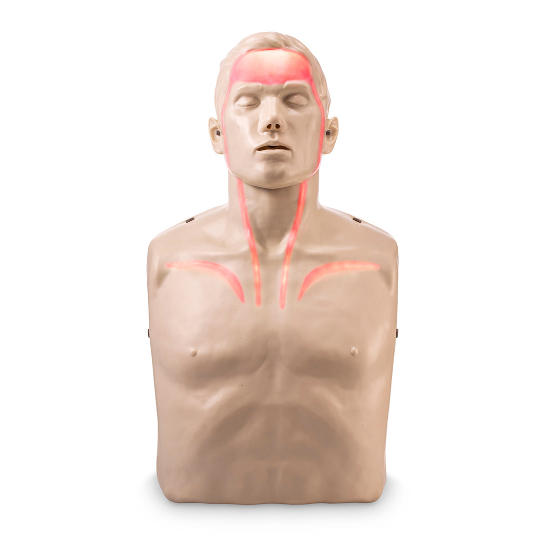Brayden CPR Training Manikin With Red Indicator Lights, SB51965