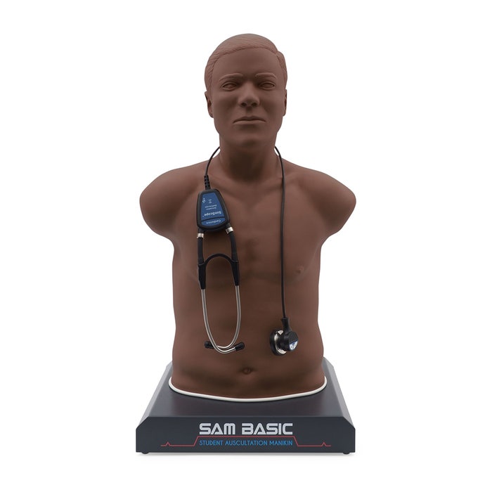 Sam Basic Student Auscultation Manikins - Dark, Z47744