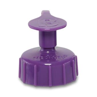 ENFit Pharm Cap Size B NonSterile Purple