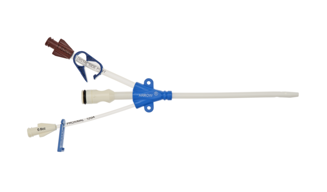 MAC Two-Lumen Central Venous Access for use with 7 - 7.5 Fr. Catheters, 5/Case