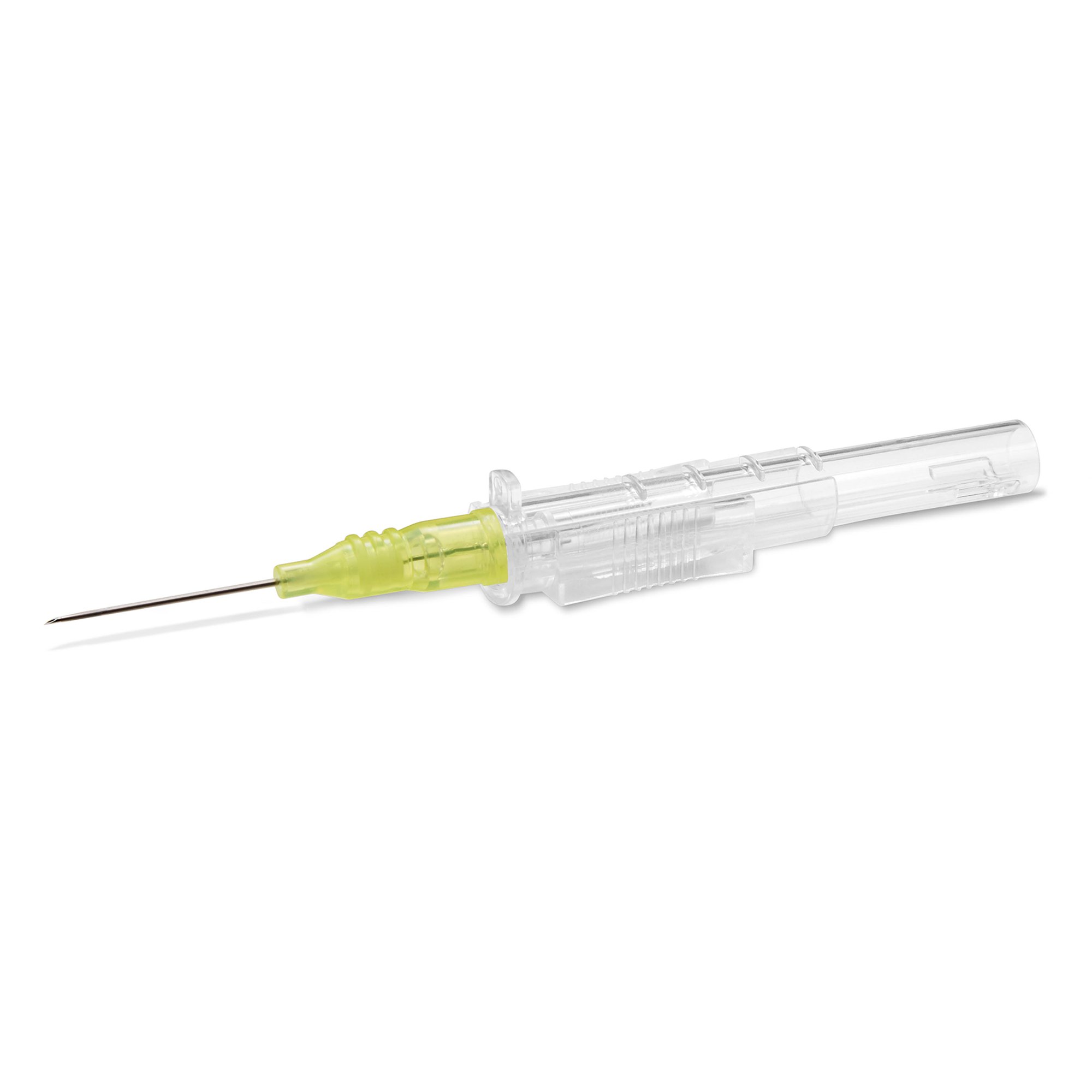 Peripheral IV Catheter Prevent SLS 24 Gauge 3/4 Inch Polyurethane Straight Hub Non Blood Control Sliding Safety 200/Case
