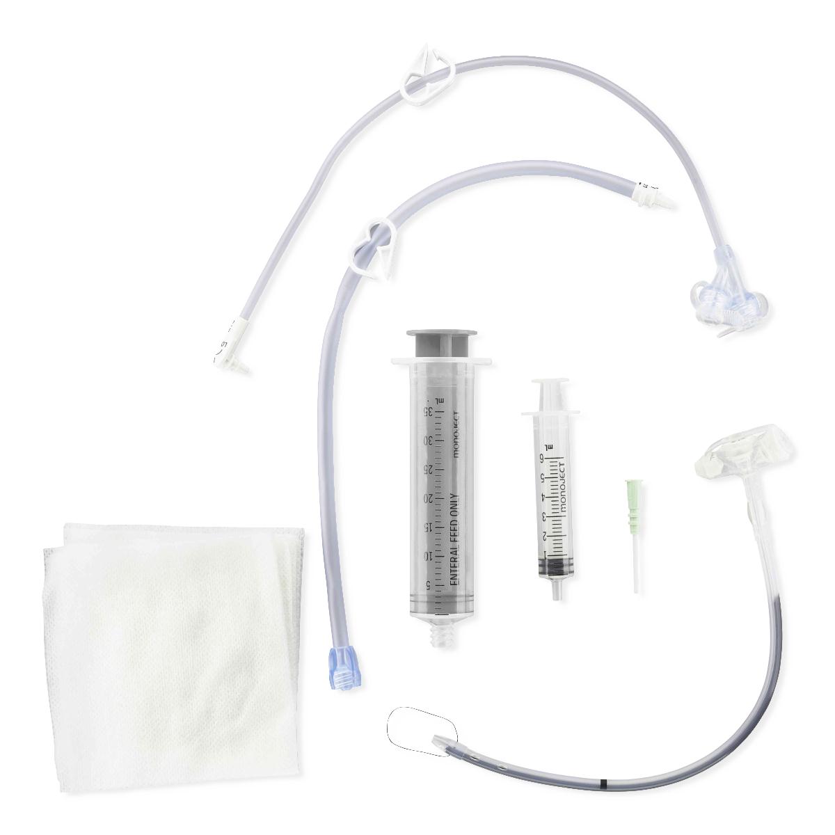 MIC-KEY* Bolus Extension Set with Catheter Tip, SECUR-LOK* Straight Connector and Clamp, 30 cm, 0123-12-200