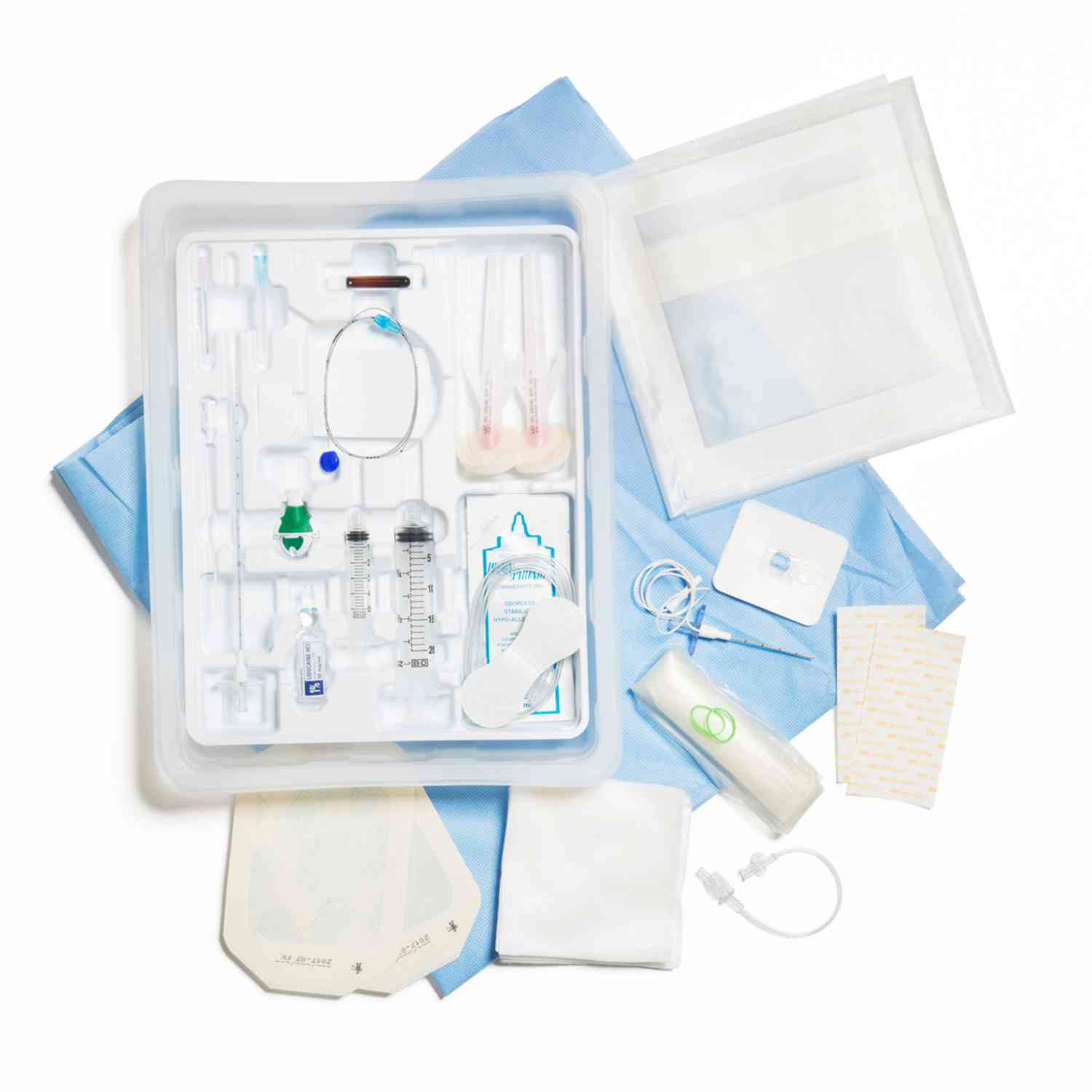 ON-Q* Pain Relief System T-Bloc* Continuous Echogenic Nerve Block Tray, TBT02050T