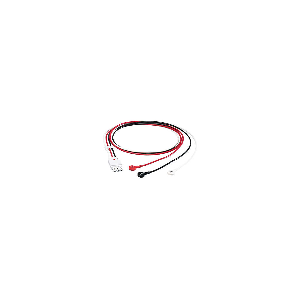 3 lead set Snap AAMI ICU lead set, shielded, M1673A