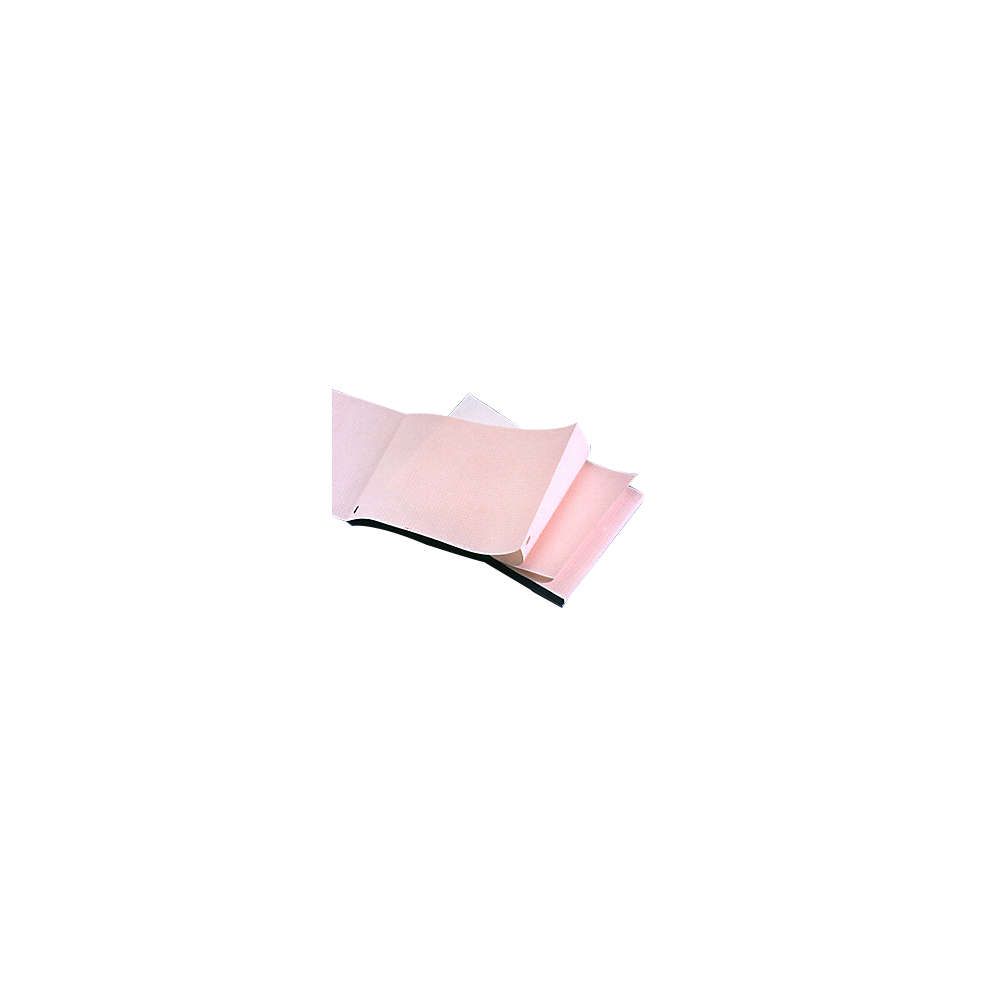 PageWriter XL Thermal paper z-fold, 300mm red grid, cardiograph recording paper, no header, metric, M1710A