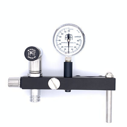 Arm, Universal Control, Single Tube System, Gauge, Bag Nipple, 22mmMx15mmF Outlet, w/ 00-113 Scavenger Valve, 00-115