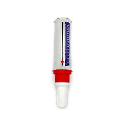 Peak Flow Meter, Std Mini-Wright, 60-800 lpm, SinglePatient, w/Mouthpiece (See 00-177/00-281), 00-173