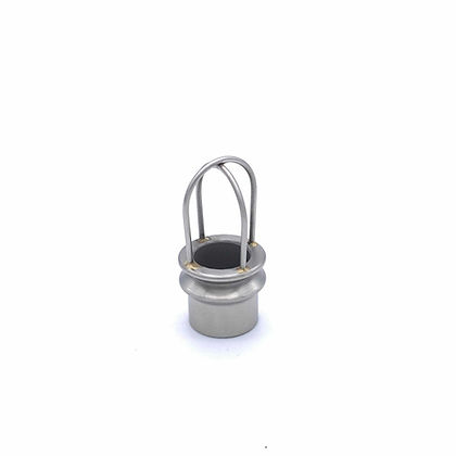 Adapter, Bushing, 15mmF x 5/8" Flex/Bag, Stainless Steel, 00-219