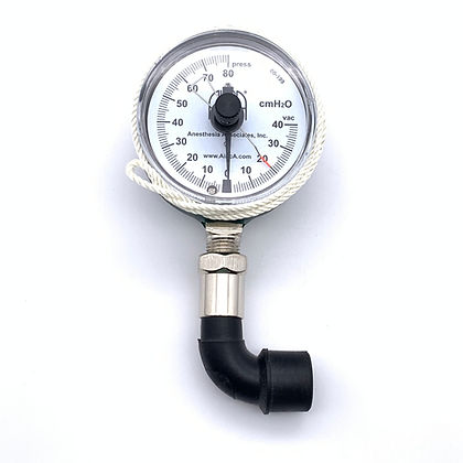 Manometer, Pressure, Max Hold, w/ 15mmF Inlet, w/ Harness and 15mmM x 22mmM/15mmF Elbow, 00-275-MAX