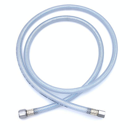 Jet Ventilator Replacement Hose 10ft, Inlet, O2 DISS Hand Tightened Knob x 1/8" NPT-Female, 00-325-HP-S10P7