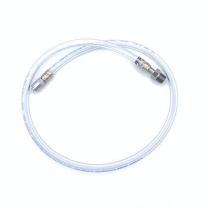 Extension Hose, 2ft ,LuerM Lock x LuerM Lock, PVC/Chrome Brass, 00-325-LP-EXT2MM