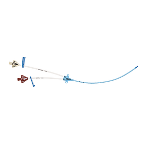 Pressure Injectable Arrowg+ard Blue Plus Two-Lumen CVC PI CVC KIT: 2-L 8 FR X 20 CM AGB+, AK-45802-P1A